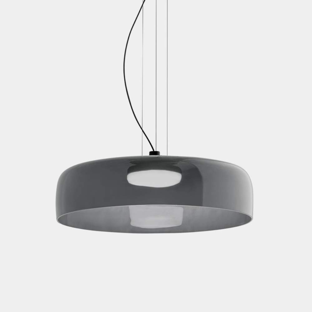 Lampada a sospensione in vetro per sala da pranzo