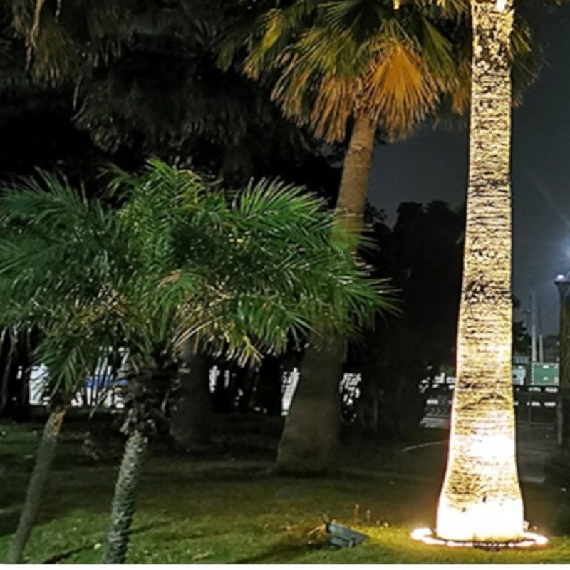 Outdoor Lighting Ring for Tree Illumination