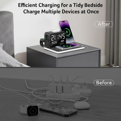 ChargeNest – 7-in-1 Wireless Charging Station