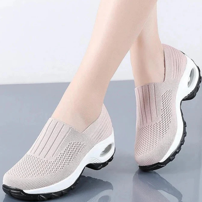 Women Running Platform Shoes Sneakers Arch Support Grip