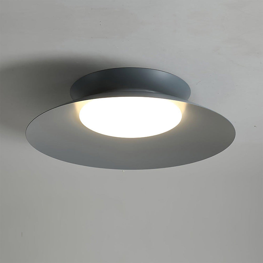 Elegant Semi Flush Ceiling Light Fixture for Modern Interiors - Stylish and Simple Lighting Solution for Home Decor