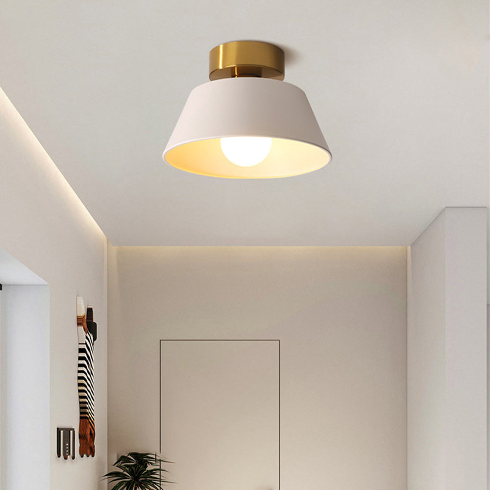 Modern Simple Semi-Flush Ceiling Light Fixture for Contemporary Home Décor – Stylish and Versatile Illumination Solution