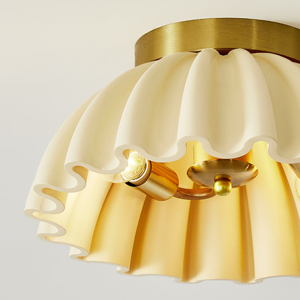 Nordic Modern Resin Ceiling Light for Entrance Hallway - Stylish Illumination Fixture for Contemporary Homes