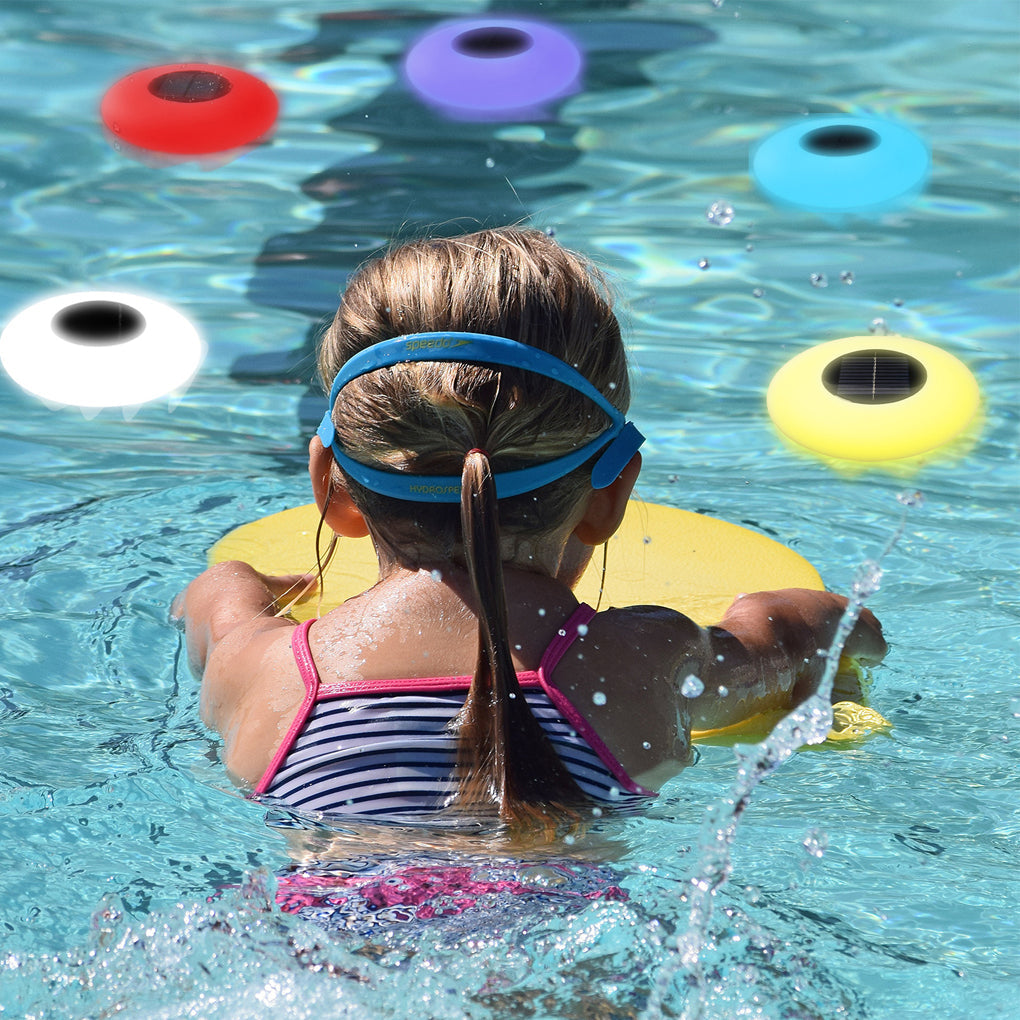 Luci solari galleggianti a LED per esterni per piscine