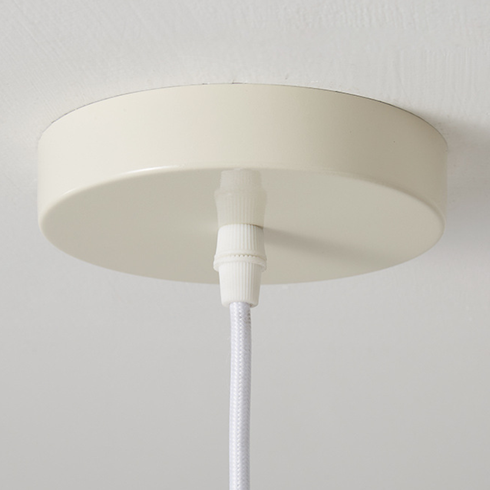 Bauhaus Puck Creamy Pendant Light Fixture - Stylish Modern Illumination for Contemporary Interiors and Elegant Spaces