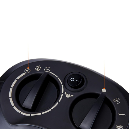 Elektryczny przenośny ceramiczny ogrzewacz pokojowy 1500W z termostatem