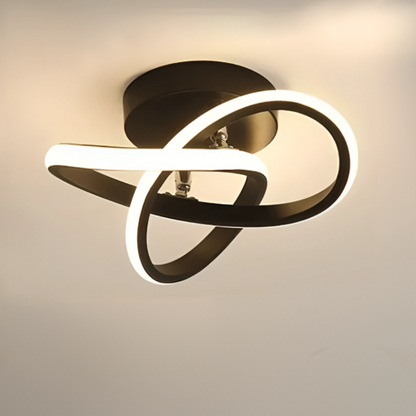 Lampada da soffitto moderna LED design in alluminio