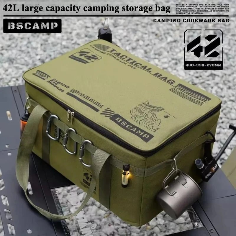 CarryVault – Waterproof Outdoor Storage Organizer