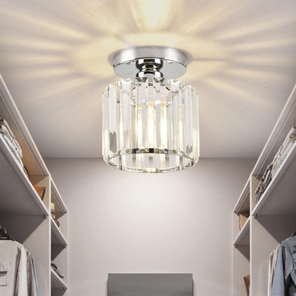 Ceiling Light Crystal Flush Mount Modern Fixture