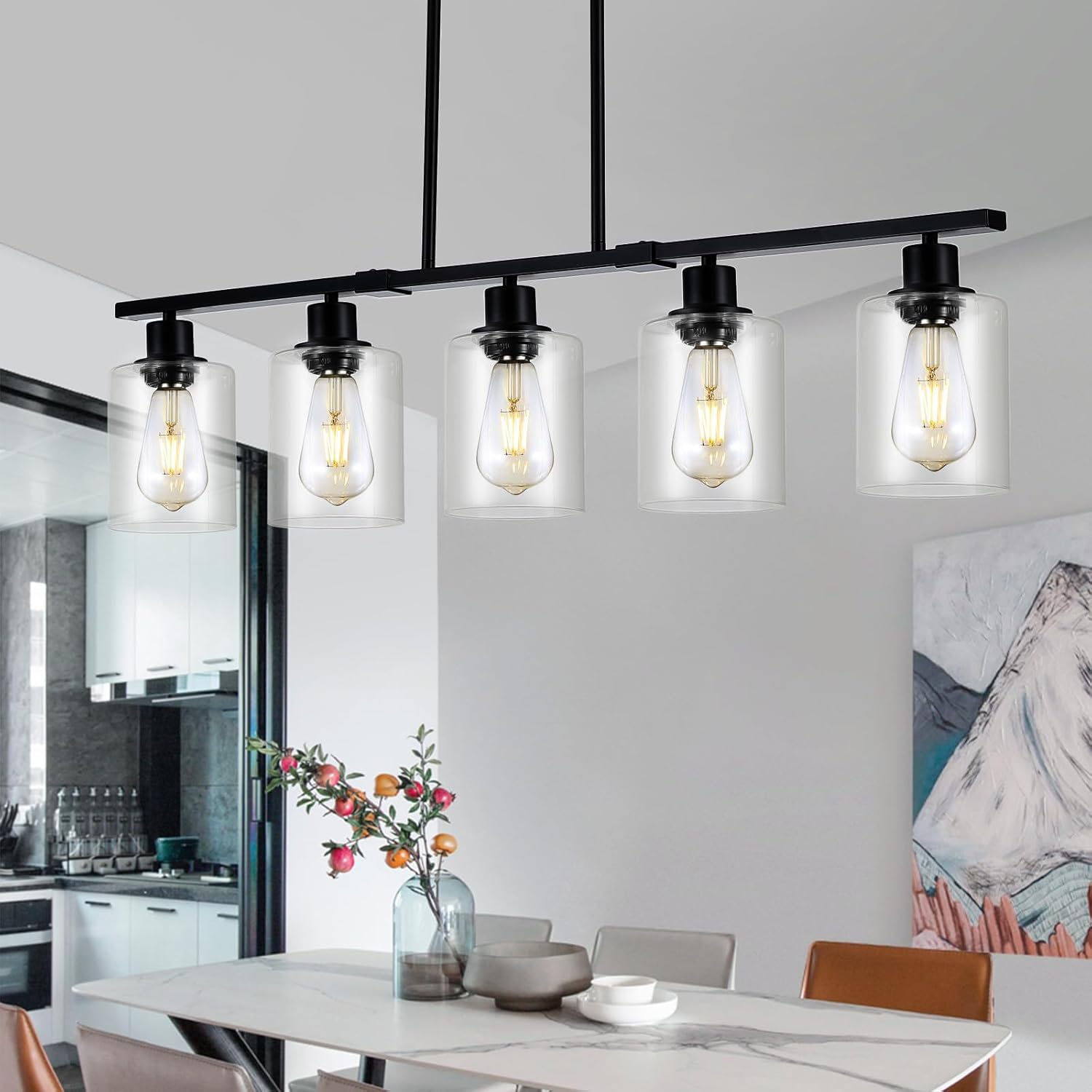 Vintage-Inspired Black Ceiling Lights for Living Rooms - Elegant Lighting Fixtures to Enhance Your Home Décor