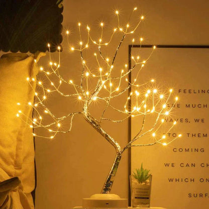 Luz LED para árbol con ramas ajustables