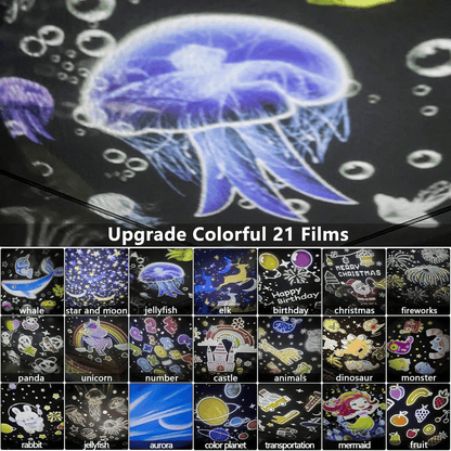 StarryWorld – 15-Scene Kids Projector Night Light