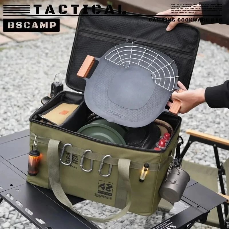 CarryVault – Waterproof Outdoor Storage Organizer