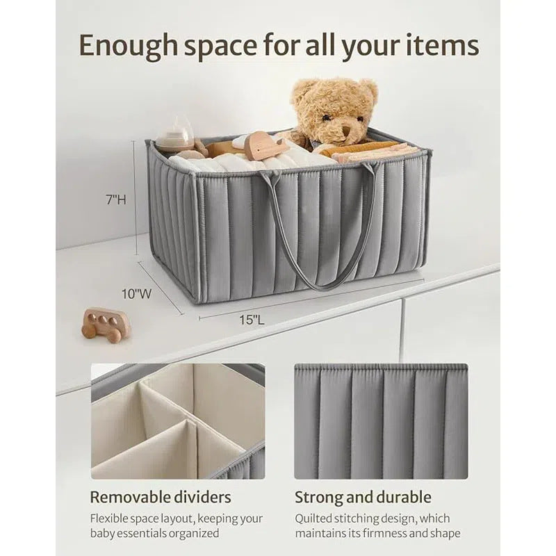 NurseryEase – Foldable Storage Organizer