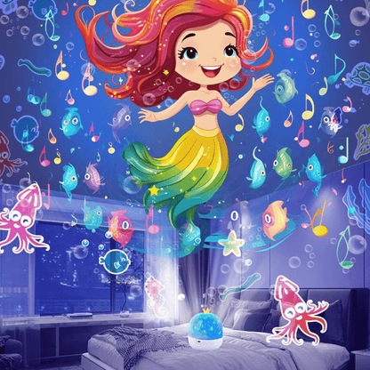 StarryWorld – 15-Scene Kids Projector Night Light