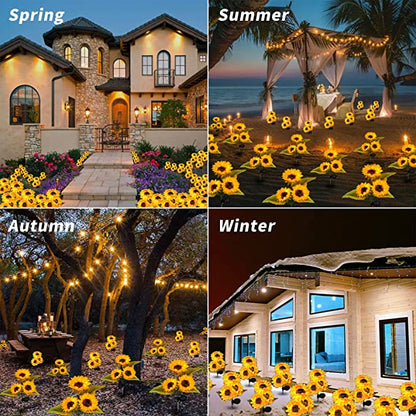 GlowBloom – Solar Flower Garden Lights