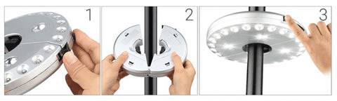 GlowPole – Portable Umbrella LED Light