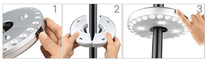 GlowPole – Portable Umbrella LED Light