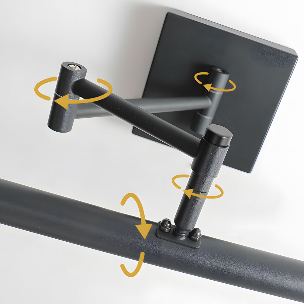 Badezimmer-Lichtleiste verstellbar matte LED-Leuchte