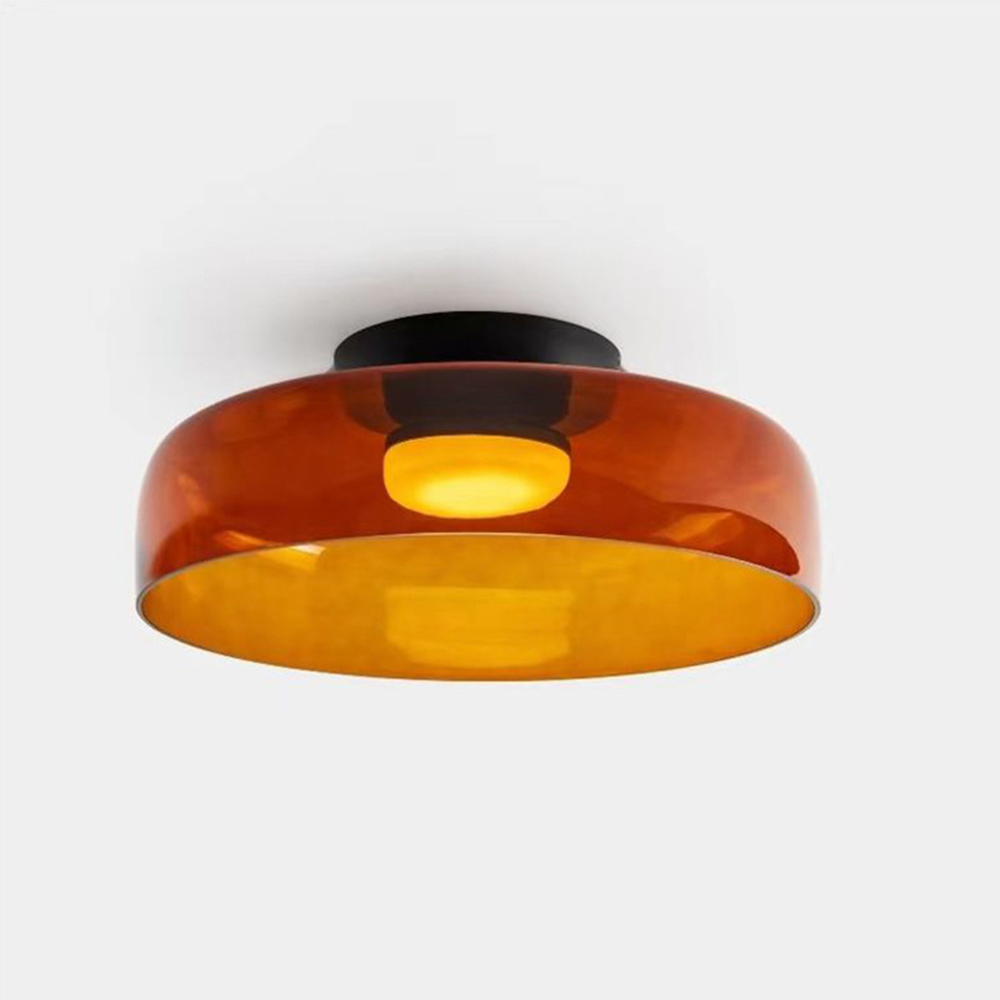 Nordic Designer Medieval Glass Ceiling Light Fixture – Creative Illumination for Stylish Interiors