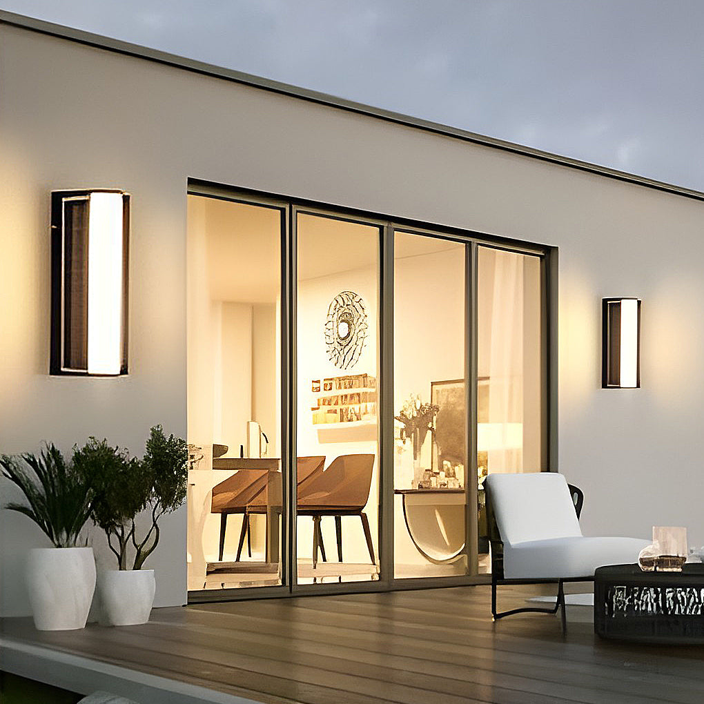 Applique murale extérieure moderne lampe solaire LED