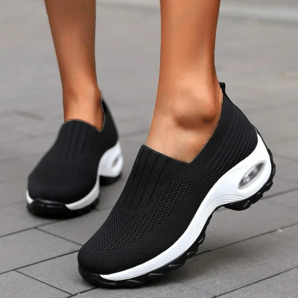 Women Running Platform Shoes Sneakers Arch Support Grip