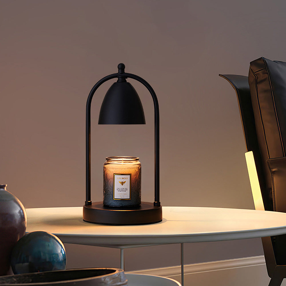 Contemporary Iron Mini Warming Candle Lamp for Bedroom - Simple and Stylish Lighting Solution for a Cozy Atmosphere