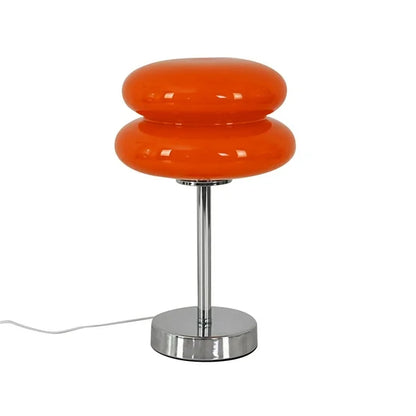 Table Lamp Retro Glass Shade