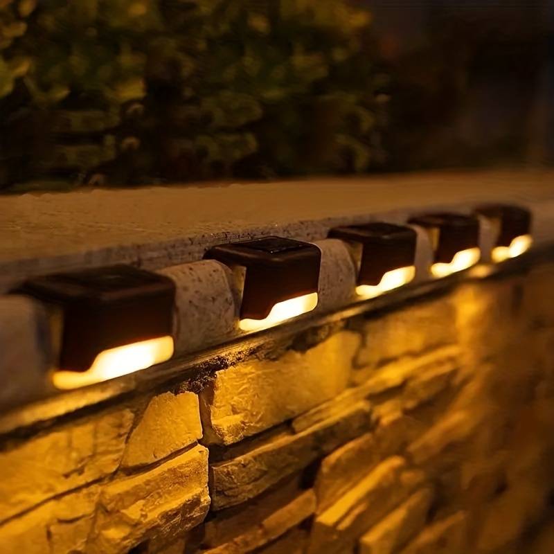 Lámpara de pared LED solar para exteriores para jardín