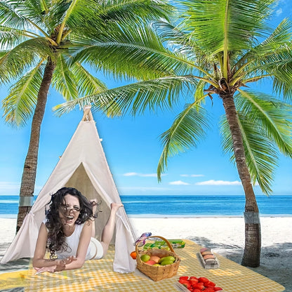 Couverture de pique-nique imperméable tapis pliable d'extérieur