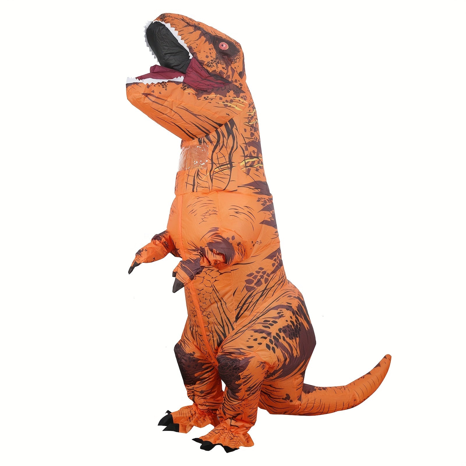 Disfraz inflable unisex de dinosaurio para Halloween | Mono gigante de T-Rex
