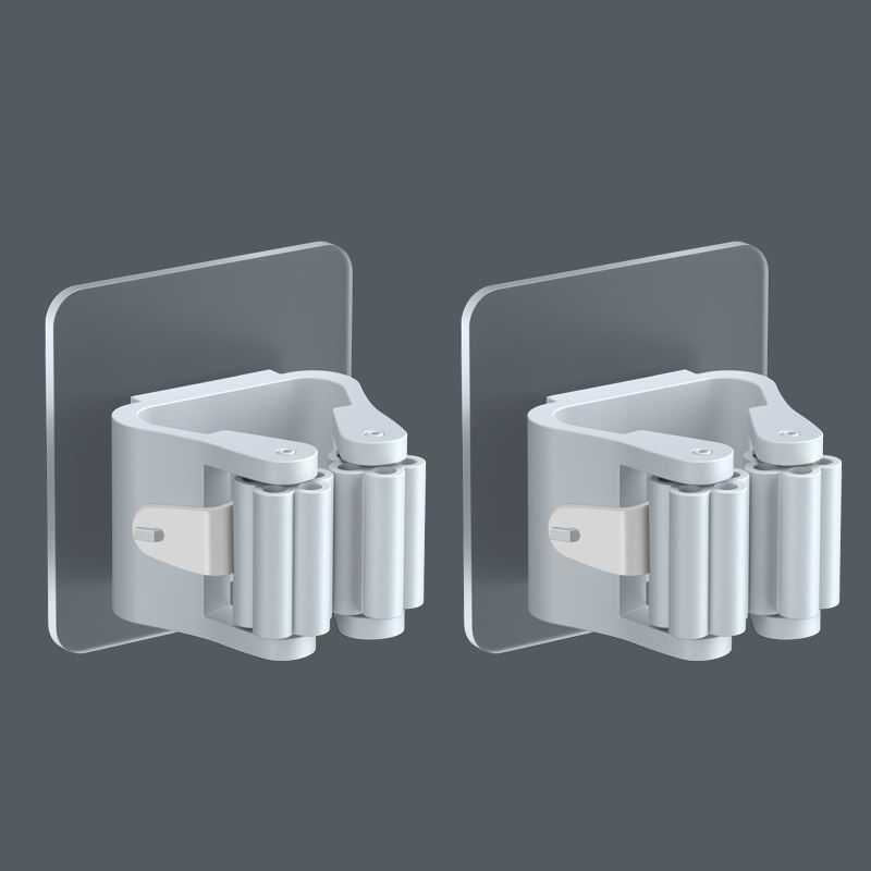 StickHold – Strong Adhesive Mop Hooks 3-Pack