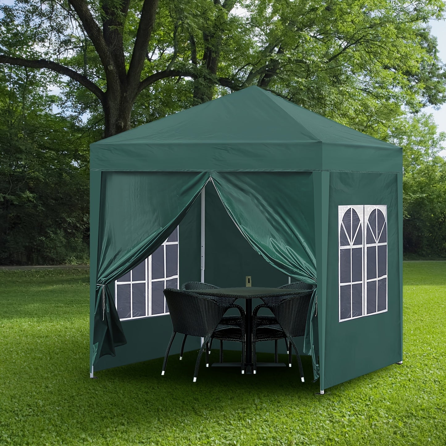 Gartenpavillon Grau Stahl Outdoor Partyzelt