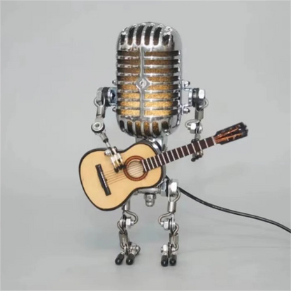 Tischlampe Roboter Metall Industrielles Design