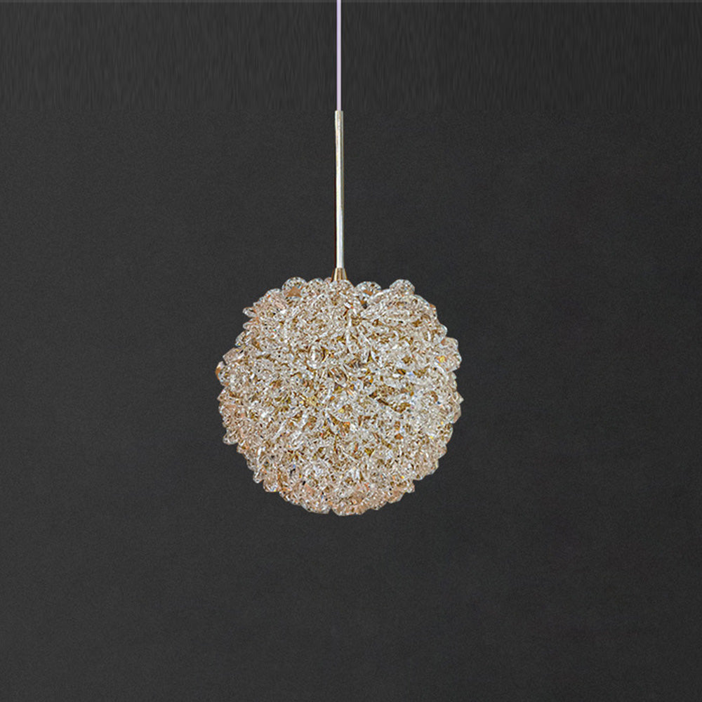 Elegant Modern Crystal Pendant Light - Romantic Illumination for Stylish Home Décor