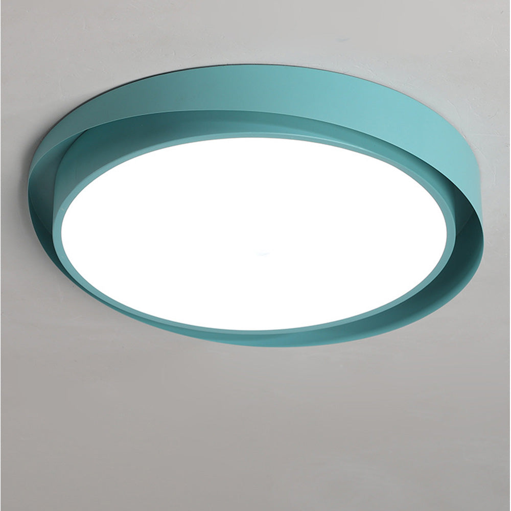 Vibrant Contemporary Round LED Ceiling Lights for Modern Spaces - Stylish Illumination for Your Home or Office