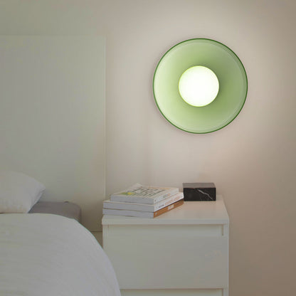 Ceiling Light Modern Round Glass Fixture