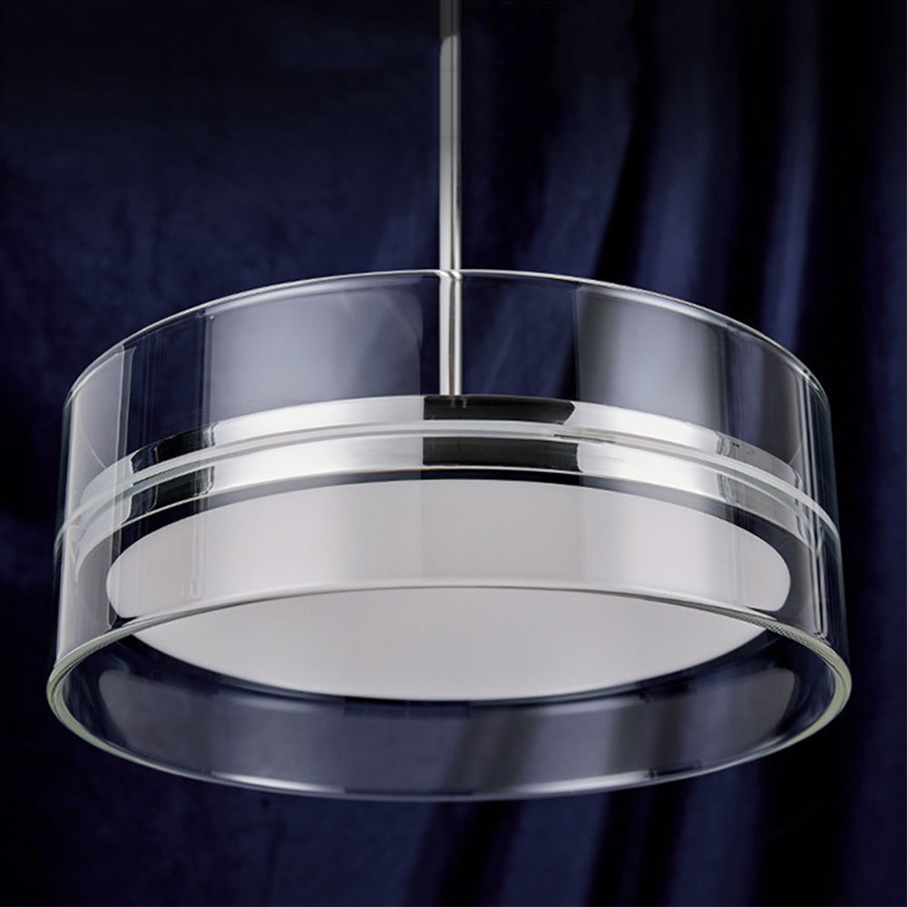 Contemporary Round Pendant Light Fixture - Stylish Modern Hardware for Elegant Home Illumination