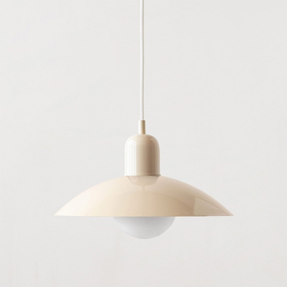 Pendant Light with Colourful Modern Metal Shade