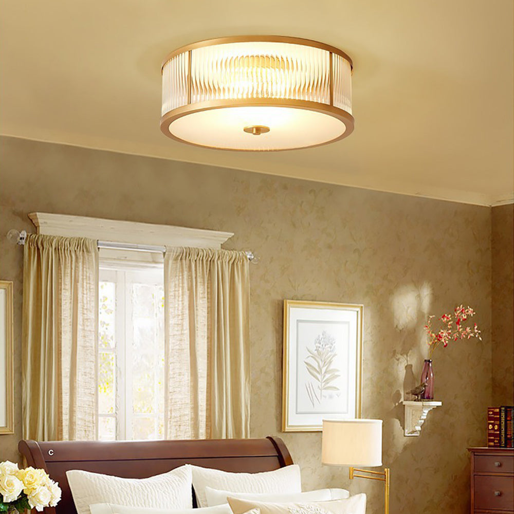 Modern Minimalist Round Glass Ceiling Light Fixtures for Contemporary Home Décor and Elegant Illumination Solutions