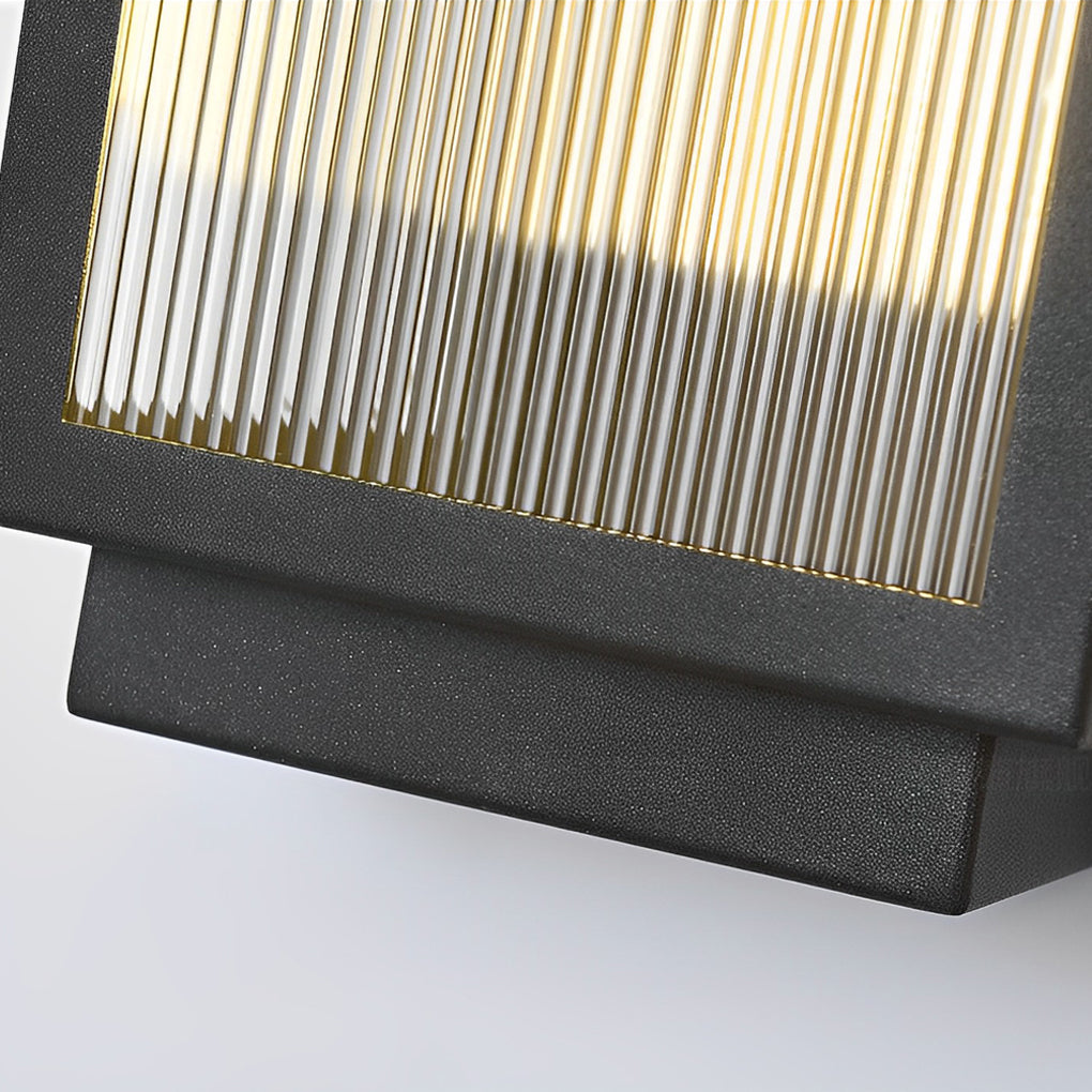 Aplique de pared para exterior moderno LED resistente al agua