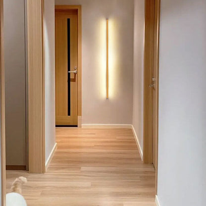 Wall Lights Minimalist Wooden LED Fixture