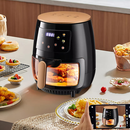 Large Capacity Digital Stainless Steel Air Fryer