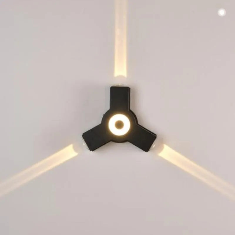 Lámpara de pared moderna acrílica LED para exteriores