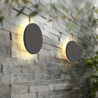 Wall Light Modern Black Outdoor LED Lamp