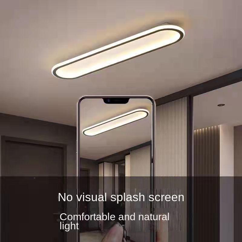 Sleek Modern Corridor Aisle Ceiling Light - Long Design for Stylish Illumination in Hallways and Passageways