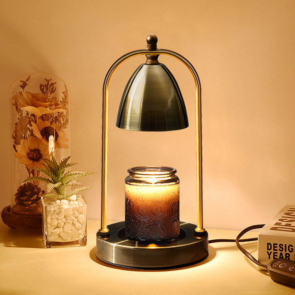 Contemporary Iron Mini Warming Candle Lamp for Bedroom - Simple and Stylish Lighting Solution for a Cozy Atmosphere