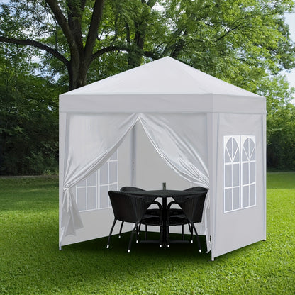 Gartenpavillon Grau Stahl Outdoor Partyzelt