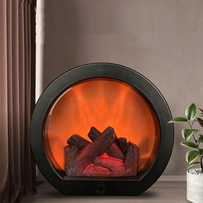 FlameGlow – Flameless LED Fireplace Lantern
