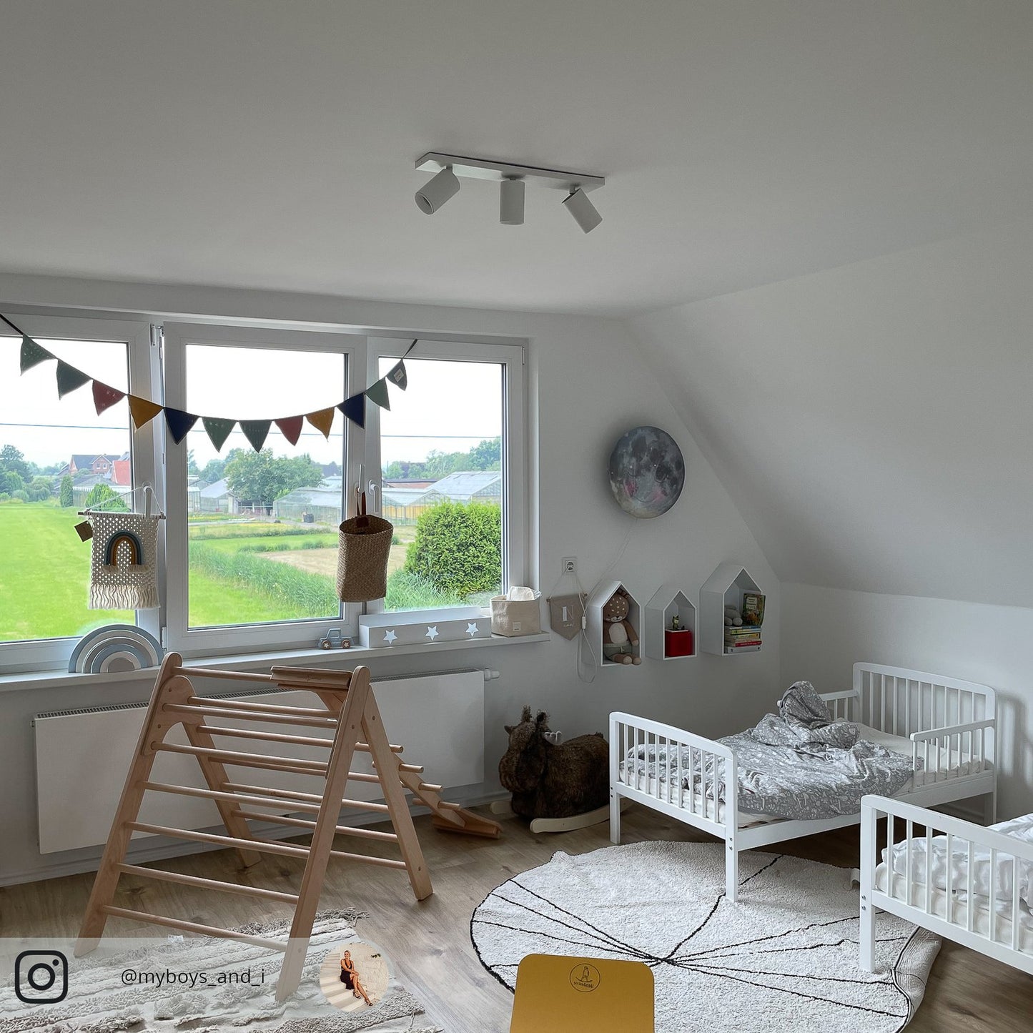 Spots de plafond Blanc Aluminium Lampe réglable